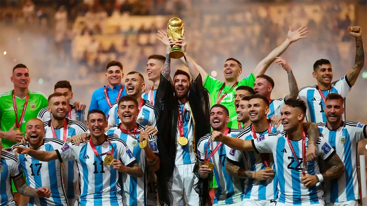 Argentina termina el 2023 primera en el ranking FIFA