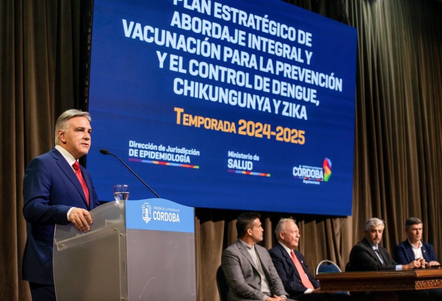 La Provincia lanzó el Plan Estratégico de Vacunación contra el Dengue