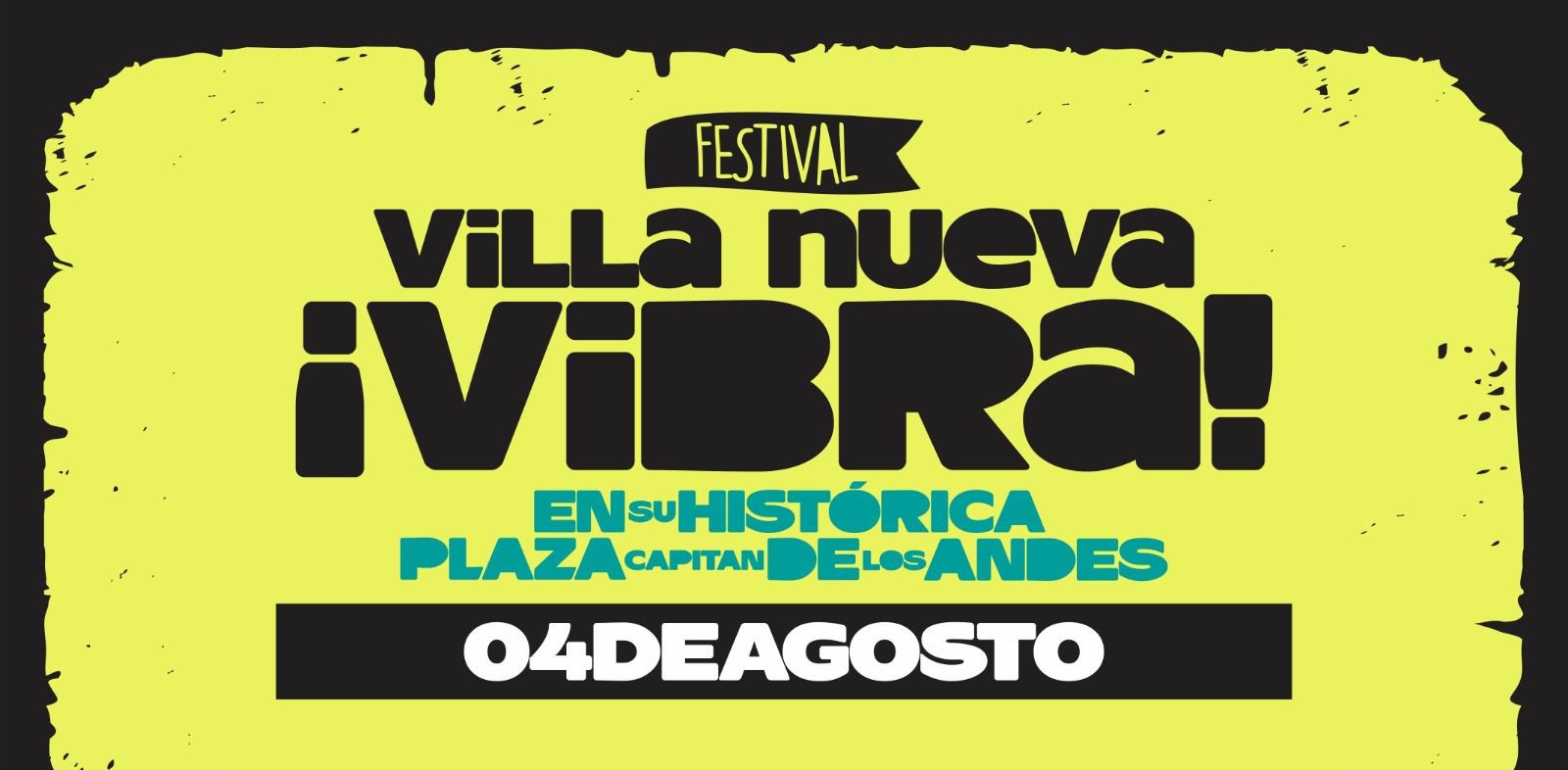 El domingo 4 de agosto se realizará el Festival Villa Nueva Vibra