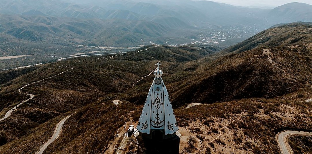 Catamarca inauguró una Virgen más grande que el Cristo Redentor 