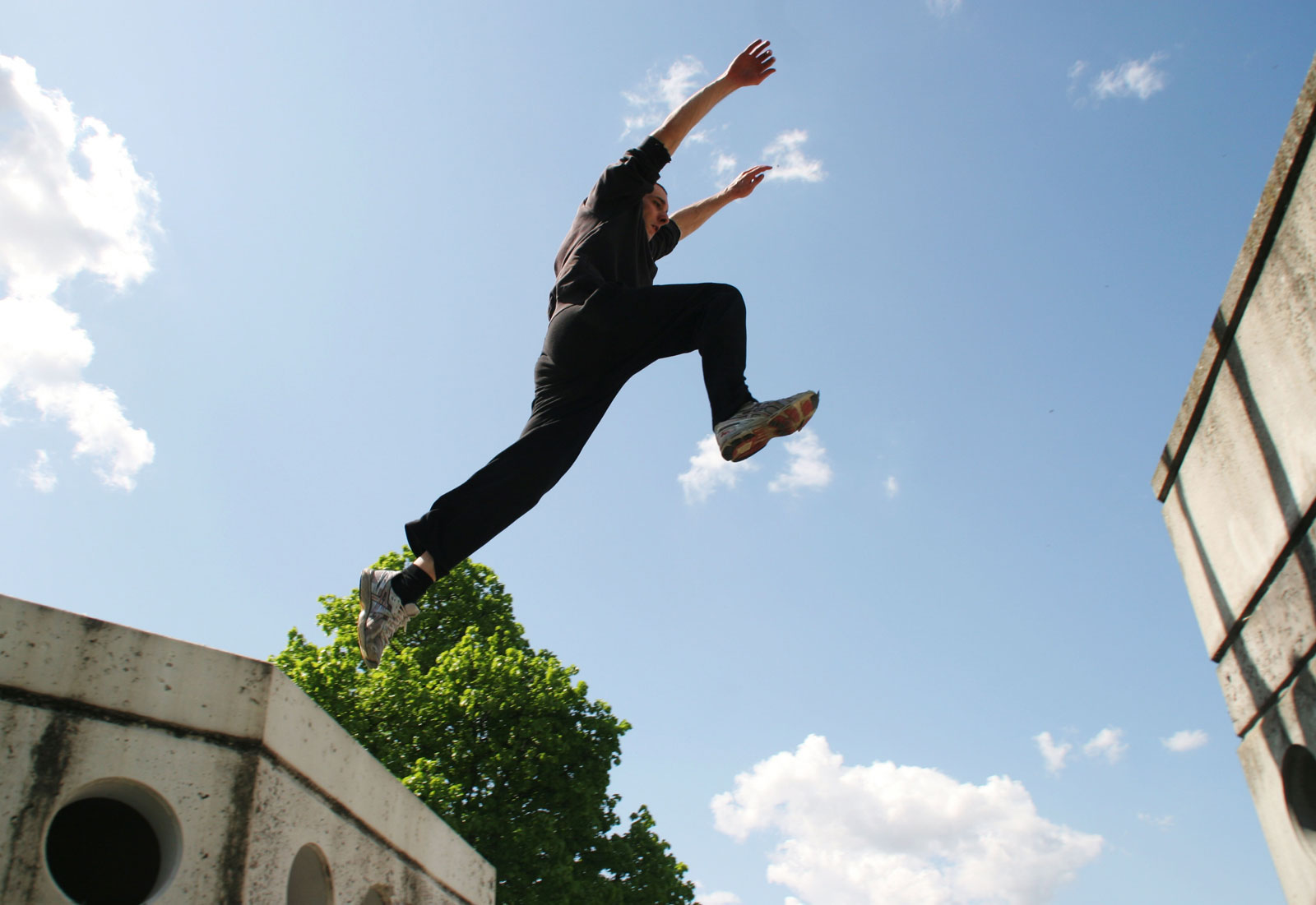 Este finde, competencia nacional de parkour en Villa Nueva