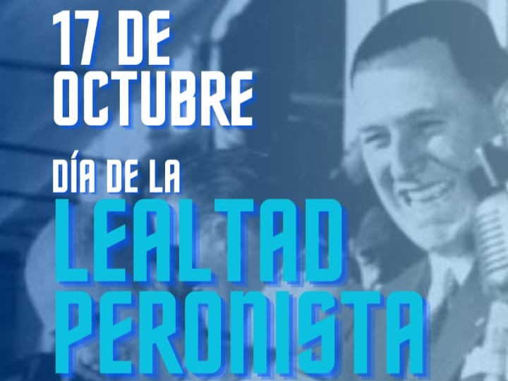 Se celebrará el Día de la Lealtad Peronista en Villa Nueva