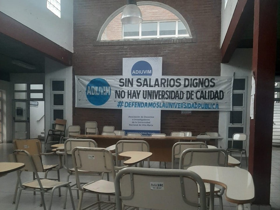 Anunciaron un nuevo paro en la UNVM para el miércoles 30