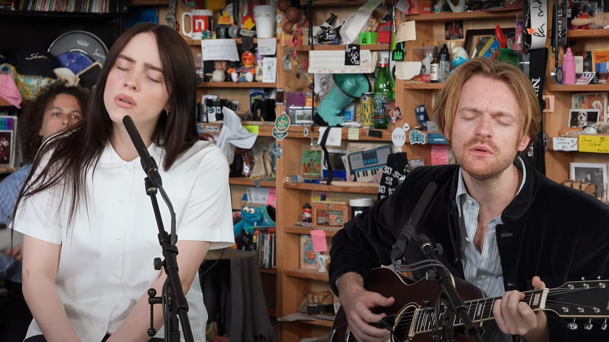 Billie Eilish estrenó su Tiny Desk