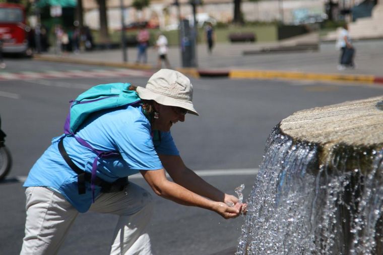 Se prevén temperaturas de casi 40° para los próximos días 