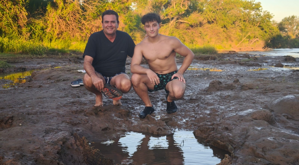 Un estudiante de la UNVM descubrió restos fósiles en el Río Ctalamochita