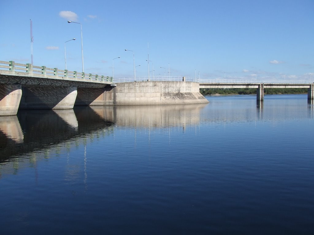 Se monitorean los barrios de Aguas Claras y Villa Oeste ante posibles crecidas 