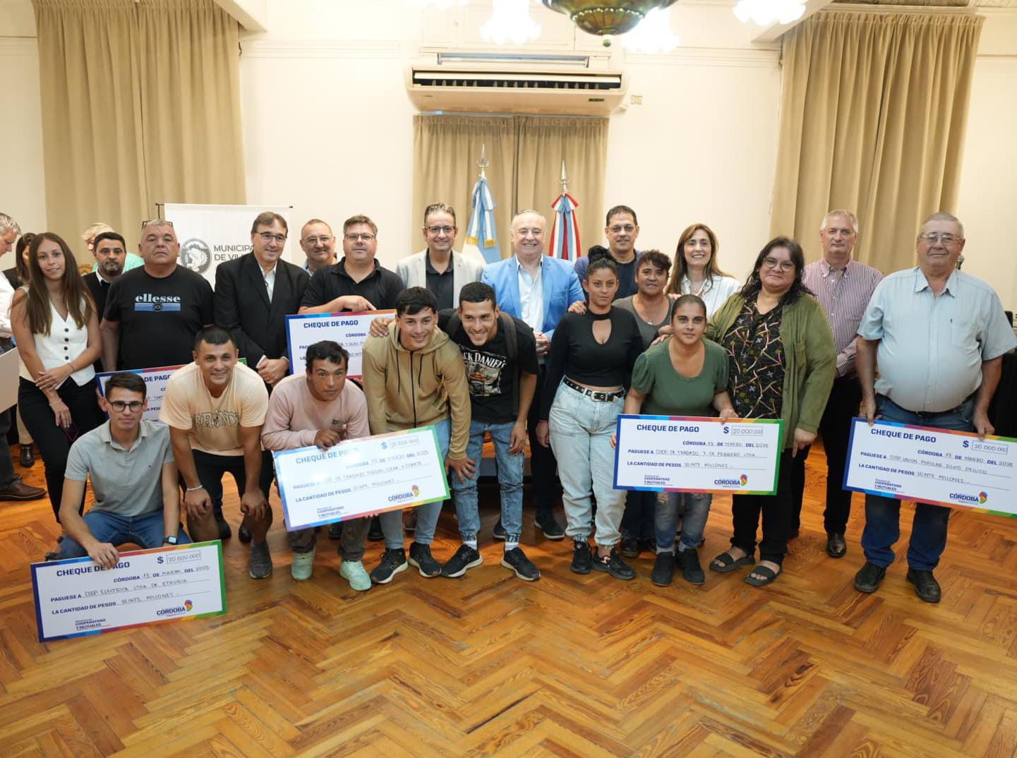 Cooperativas del Departamento San Martin recibieron un aporte de 280 millones 