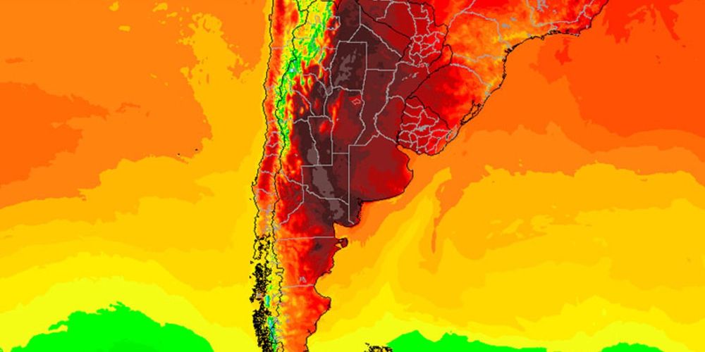 Argentina en alerta con la peor anomalía climática de Sudamérica 