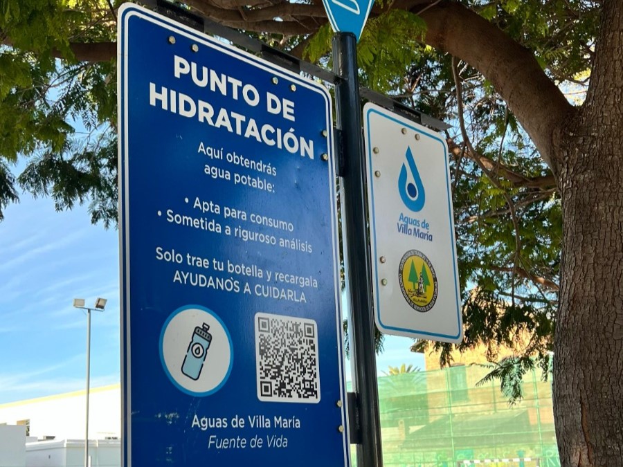 Habilitaron un nuevo punto de hidratación en el Parque de la Vida