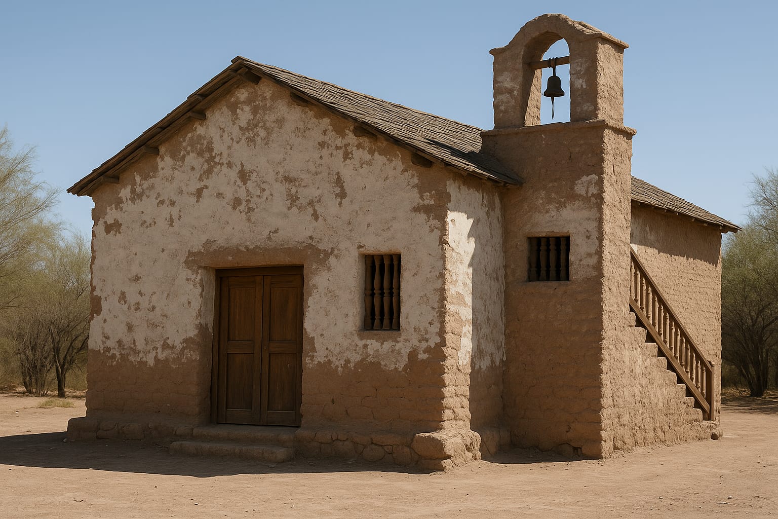 Con Inteligencia Artificial recrearon la primera capilla de Villa Nueva