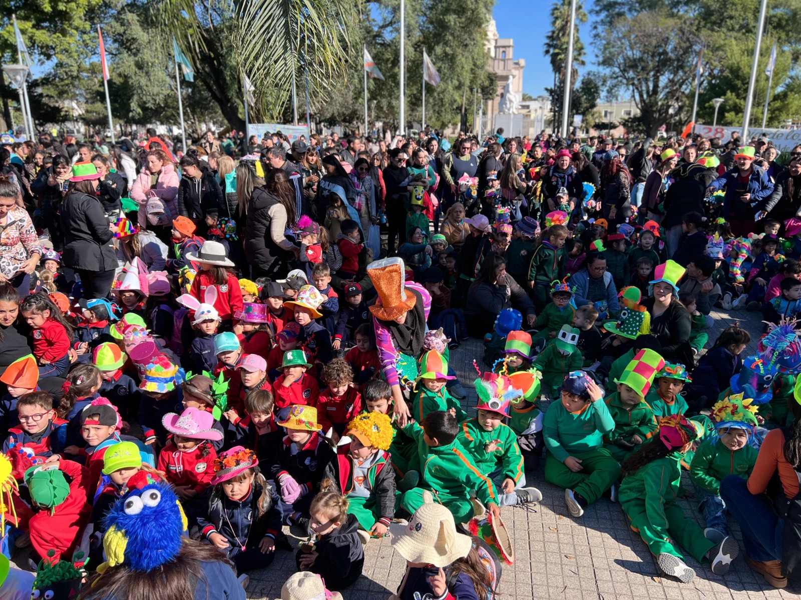 Festejaron el Día de los Jardines de Infantes en Villa Nueva
