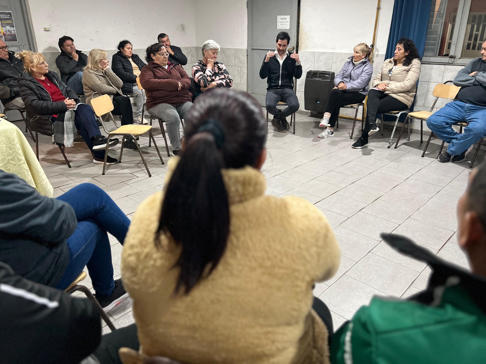 Tagni se reunió con vecinos de San Antonio y Sanabria
