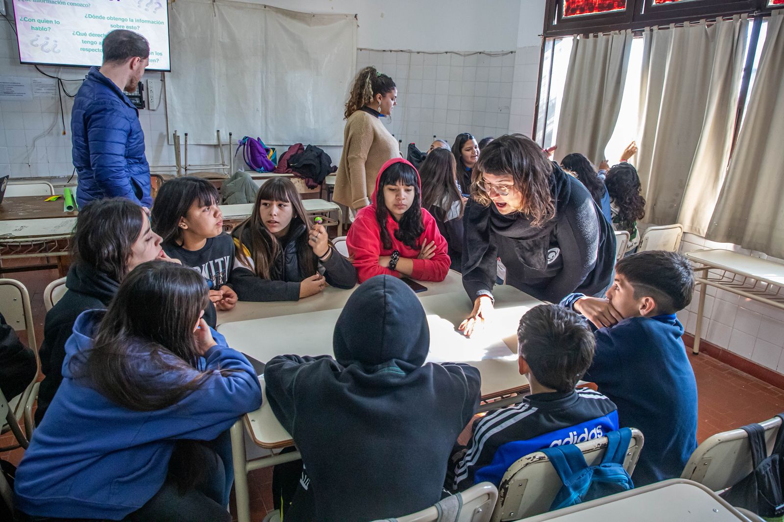 Villa María: junto a estudiantes del colegio nacional dialogan sobre gestión de emociones