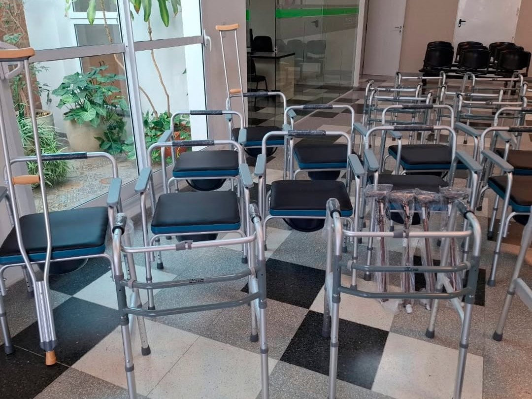 Villa Nueva lanzó su banco ortopédico comunitario