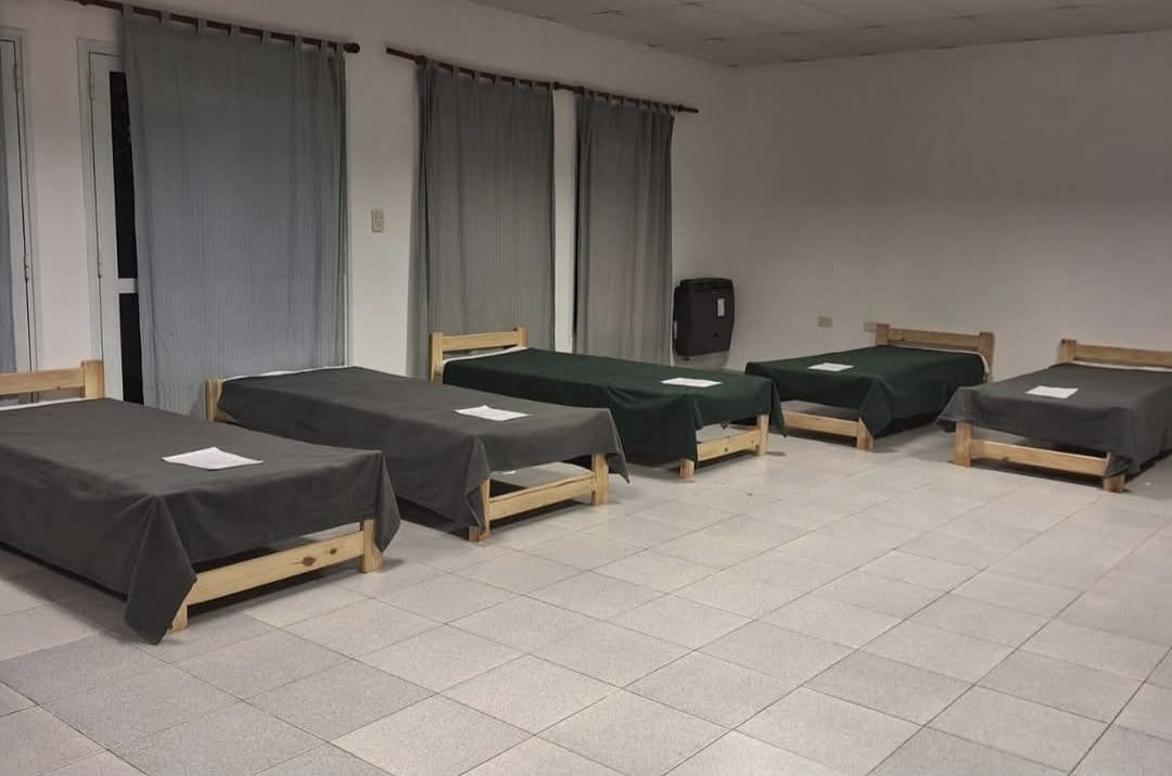 Habilitaron el CIC como refugio para personas en situación de calle 