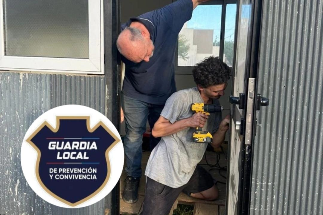 Barrio Golf tendrá una sede de la Guardia Local: los vecinos la acondicionaron