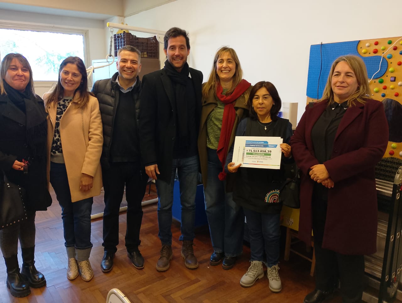 Entregaron aportes por $37 millones al jardín Bartolomé Mitre