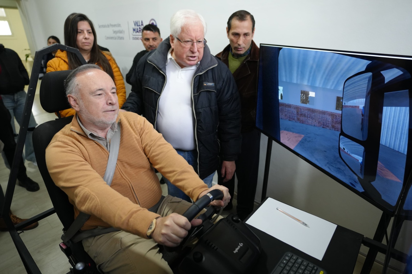 Villa María: incorporan un simulador de manejo basado en rutas de la provincia 
