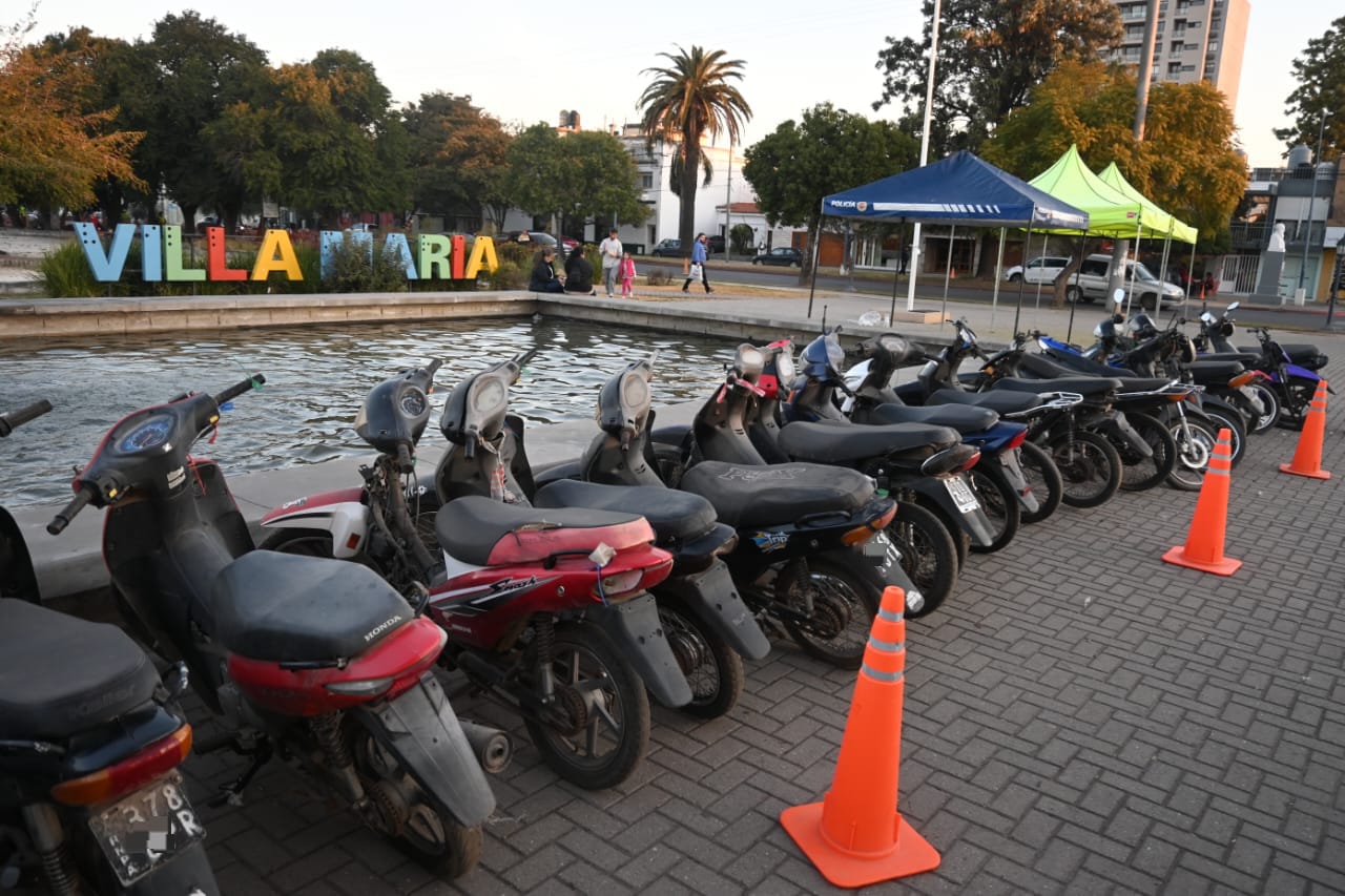 En un Operativo de Seguridad se retuvieron 90 moto y 3 autos