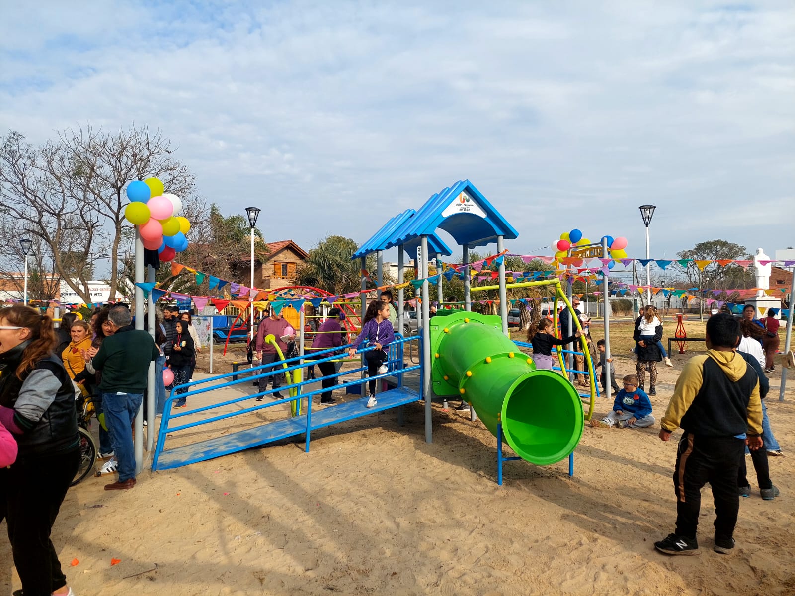 Inauguraron el Parque Inclusivo para Niños