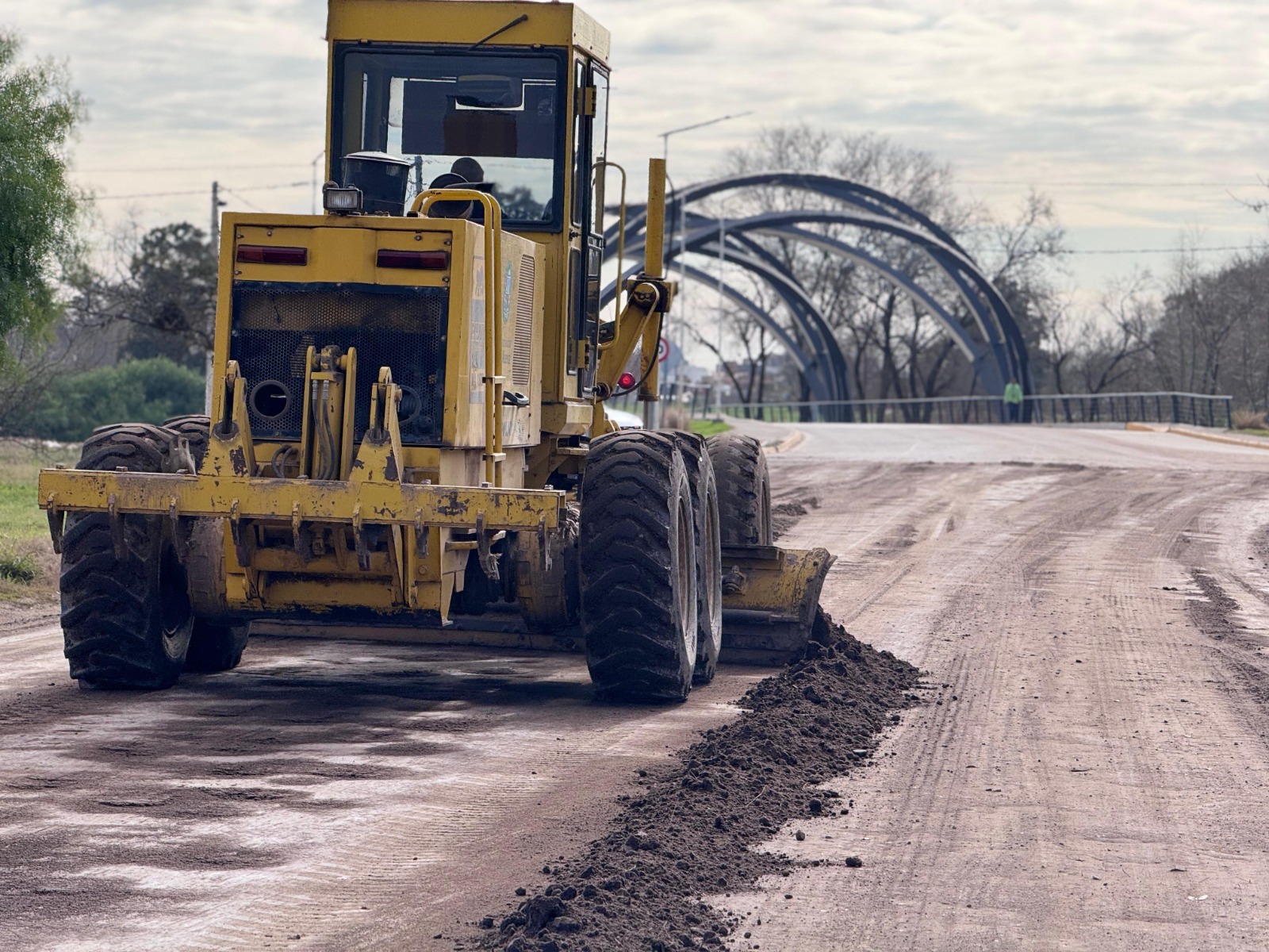 Nuevos trabajos de mantenimiento y pavimentación de calles