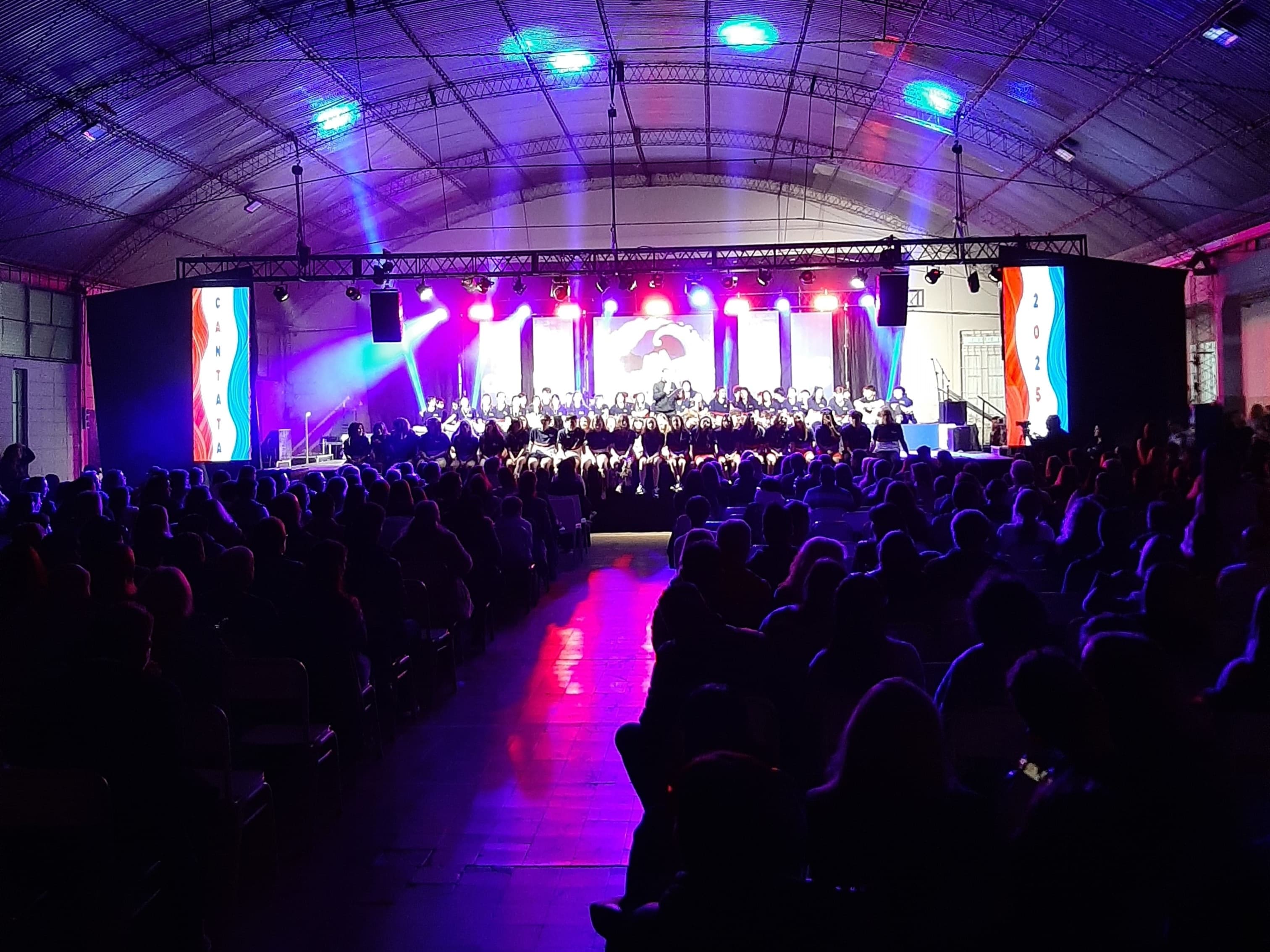 Con reconocimiento del Concejo, se realizó la Cantata en Villa María