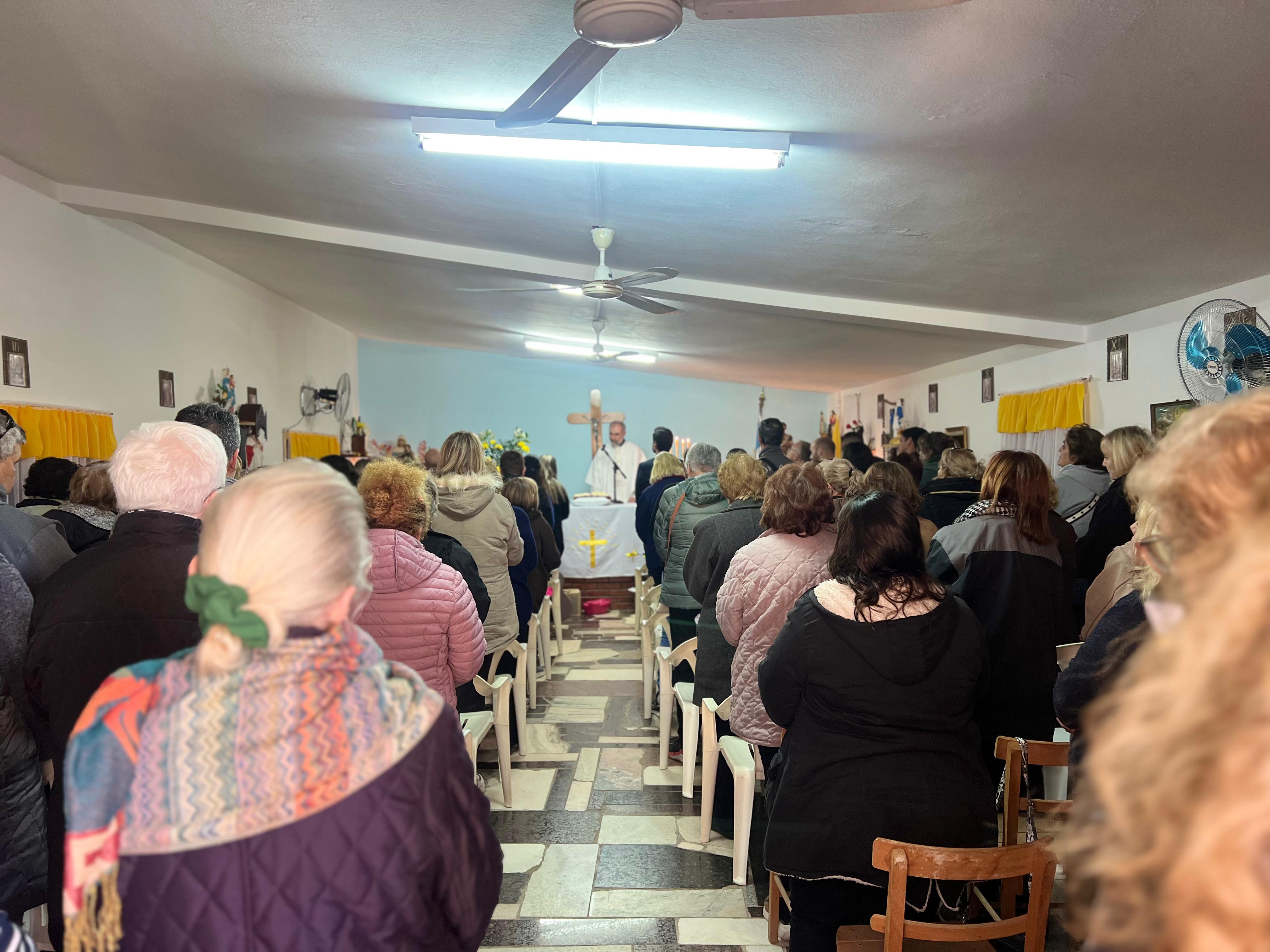 En Barrio Los Olmos, celebraron el día de San Cayetano