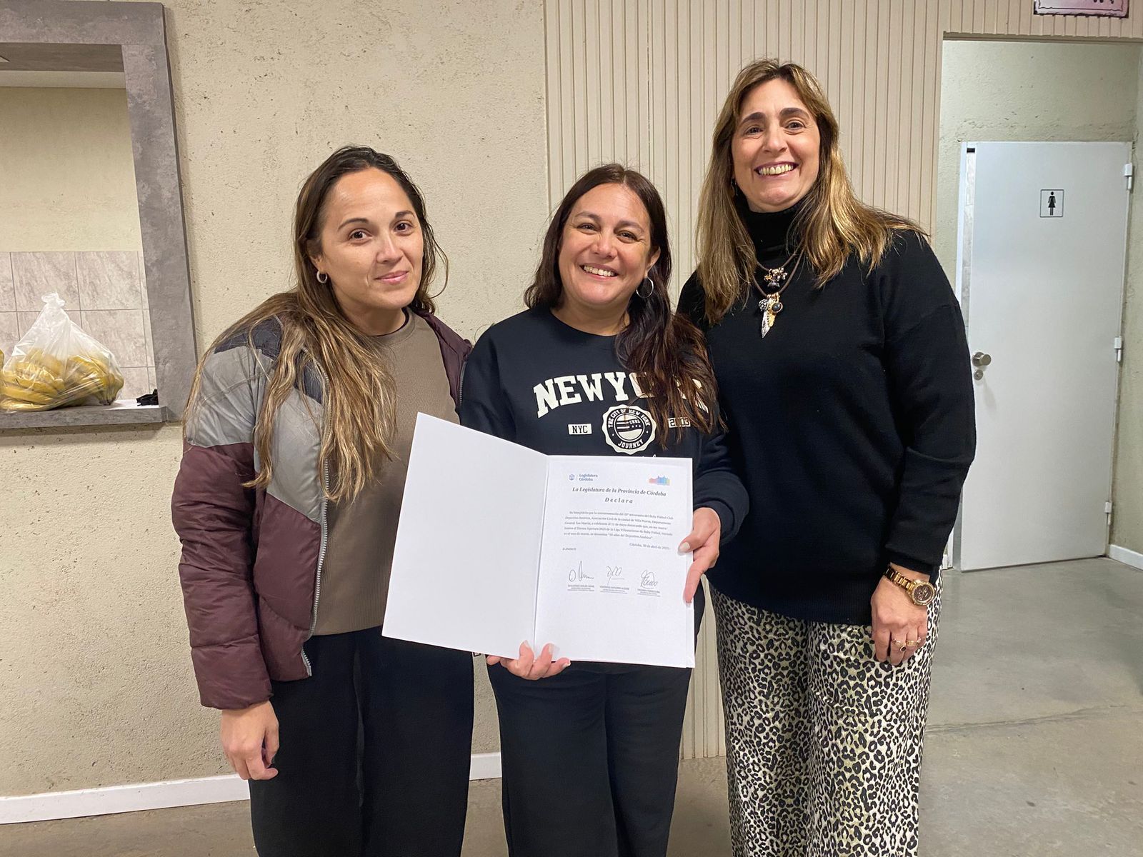 La Legislatura de Córdoba entregó un reconocimiento al Deportivo América