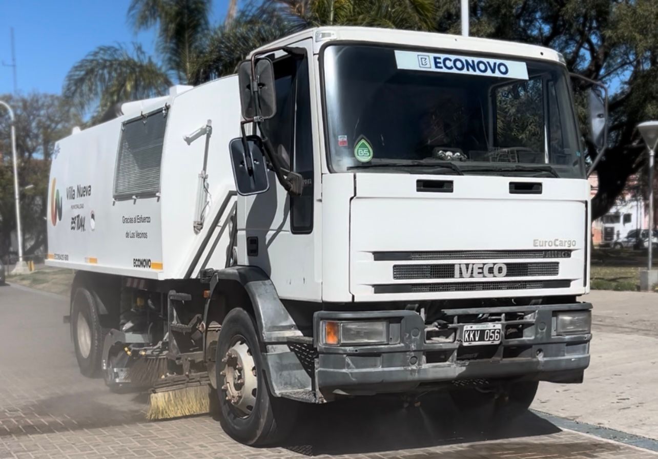 Desde Av Carranza y Libertad, este martes vuelve a funcionar la barredora