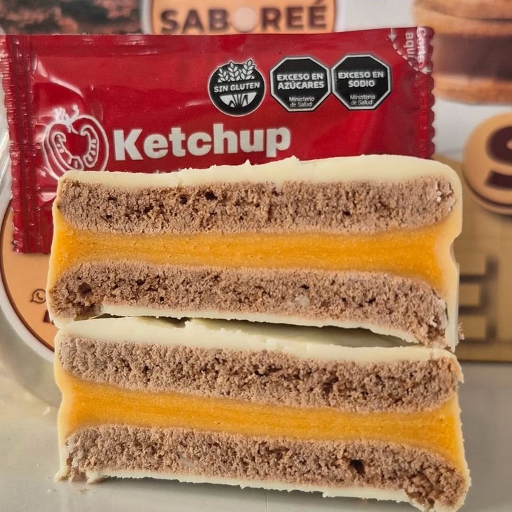 Crearon un alfajor con gusto a kétchup ¿lo probarías? 