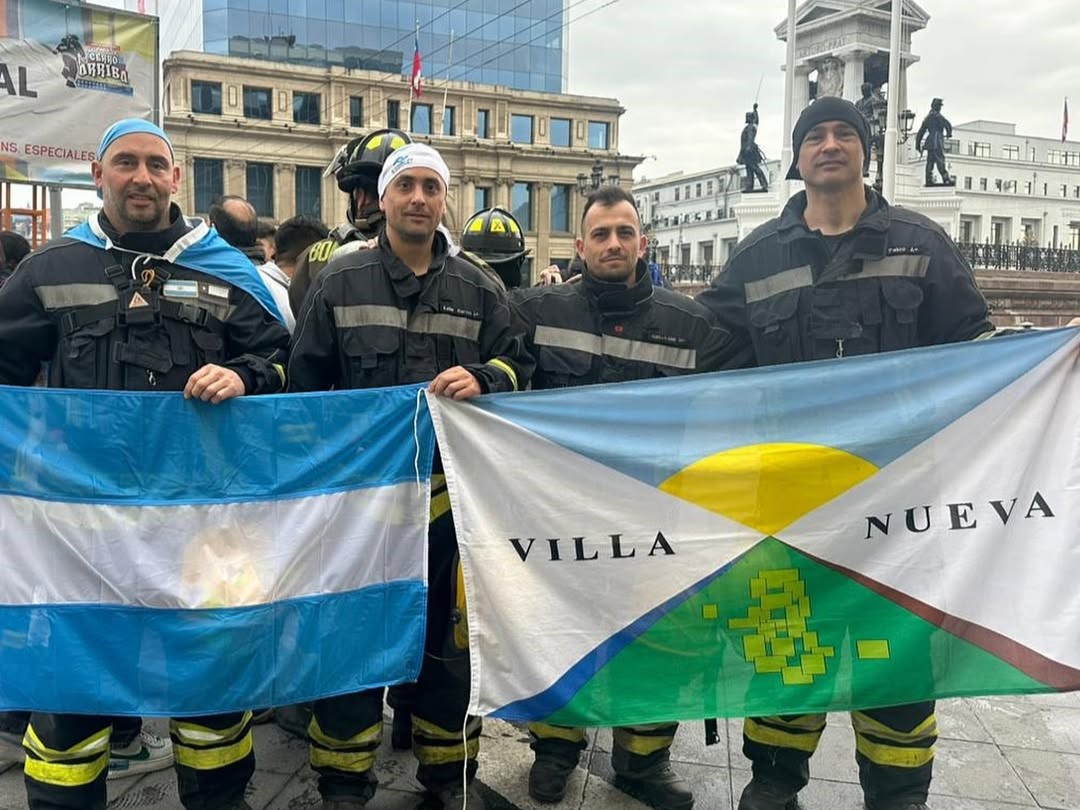 Bomberos de Villa Nueva compitieron en Chile
