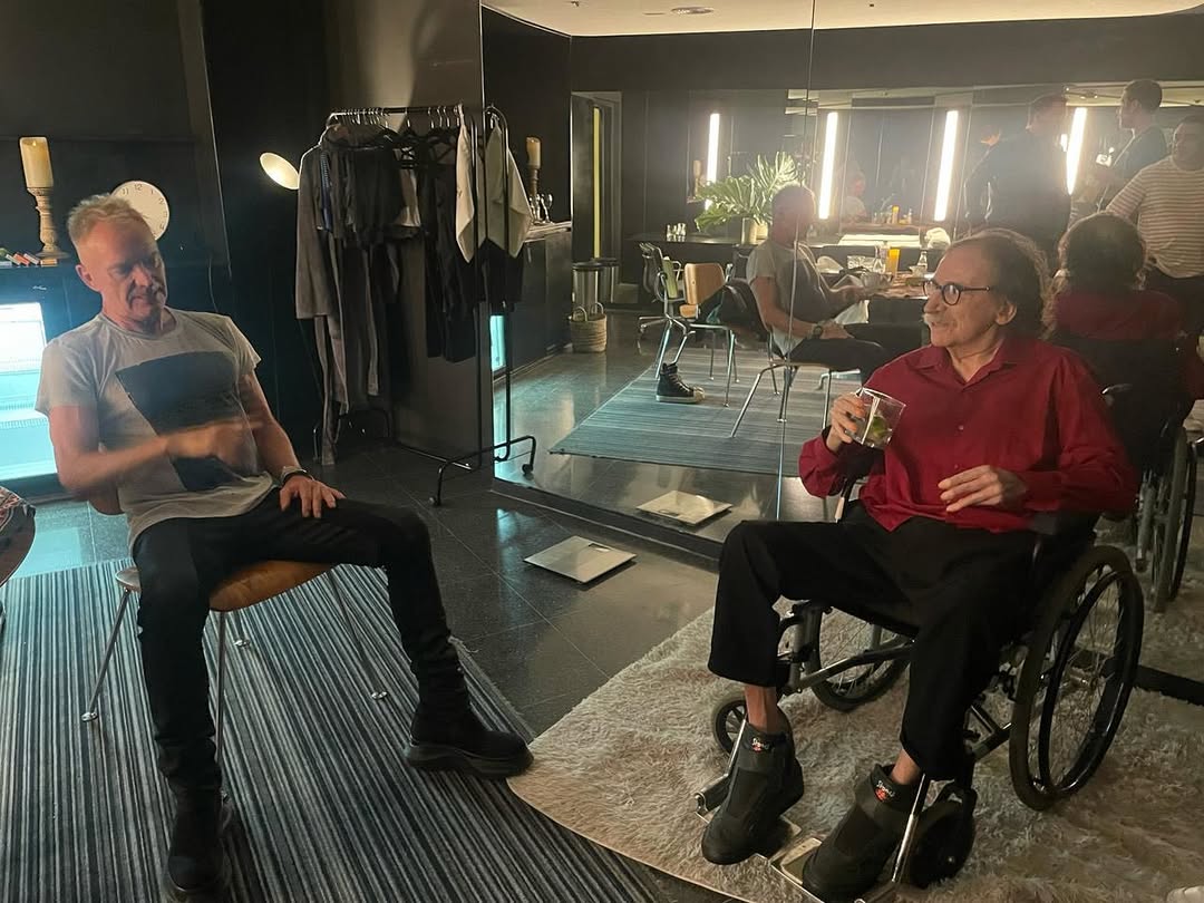 Charly García y Sting anunciaron una canción juntos