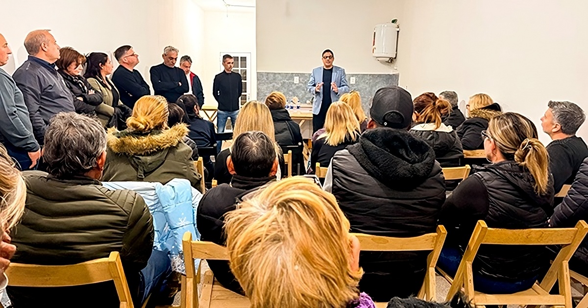 Reapareció Graglia: fue en la inauguración de la sede de Provincias Unidas