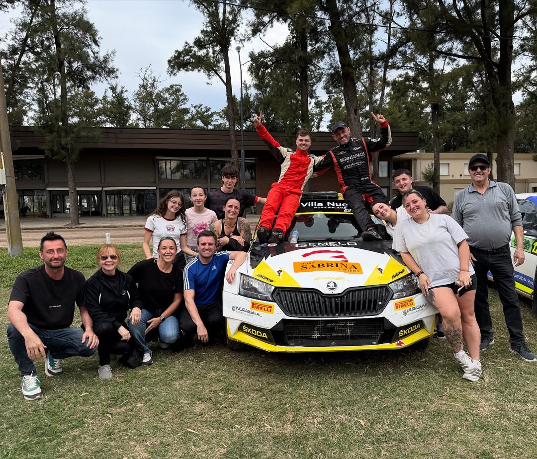 Hernán Echeverría ganó en el Rally de Villa María