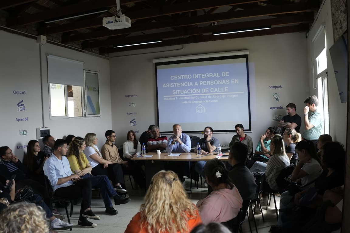 Presentaron los números del refugio para personas en situación de calle