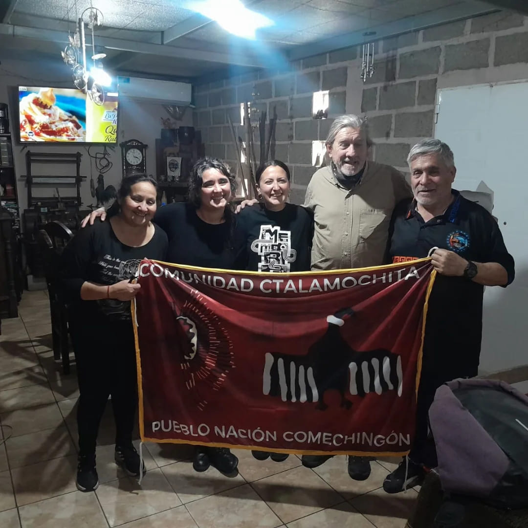 Reunión entre la Comunidad Ctalamochita local y el gobierno de la Provincia