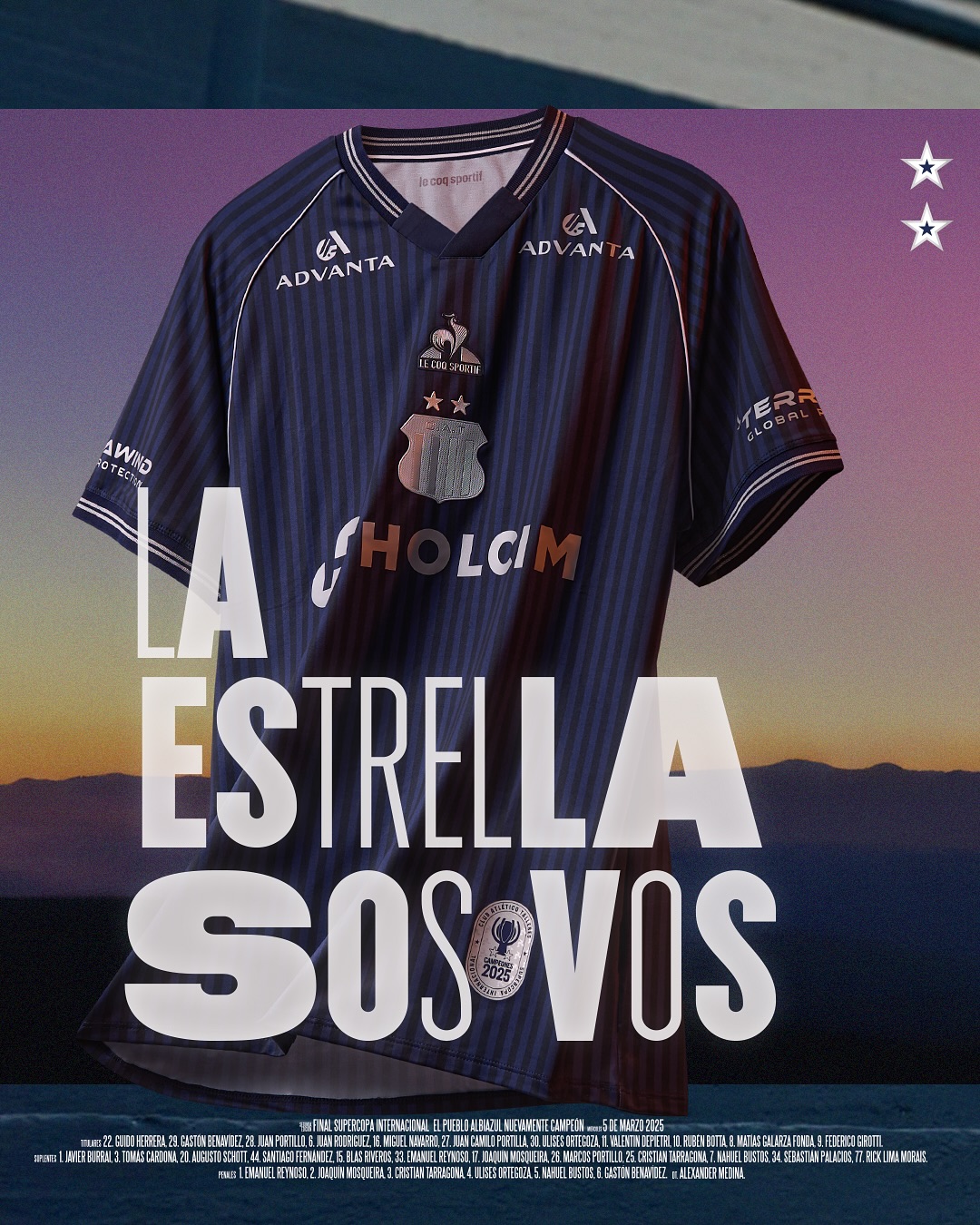Talleres presentó su nueva camiseta con la segunda estrella en el escudo