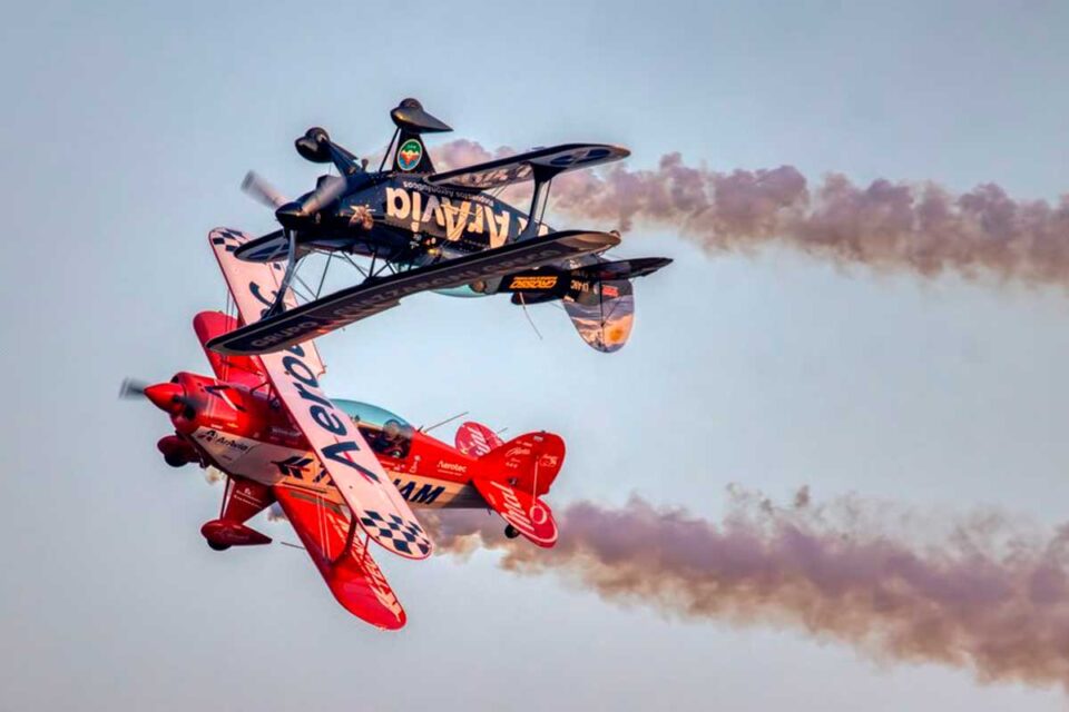 Aviones, paracaídas y música: Villa María y los últimos detalles del Festival Aéreo más grande