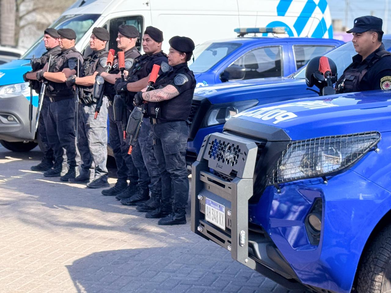 Nuevo móvil policial para reforzar la seguridad en Villa Nueva