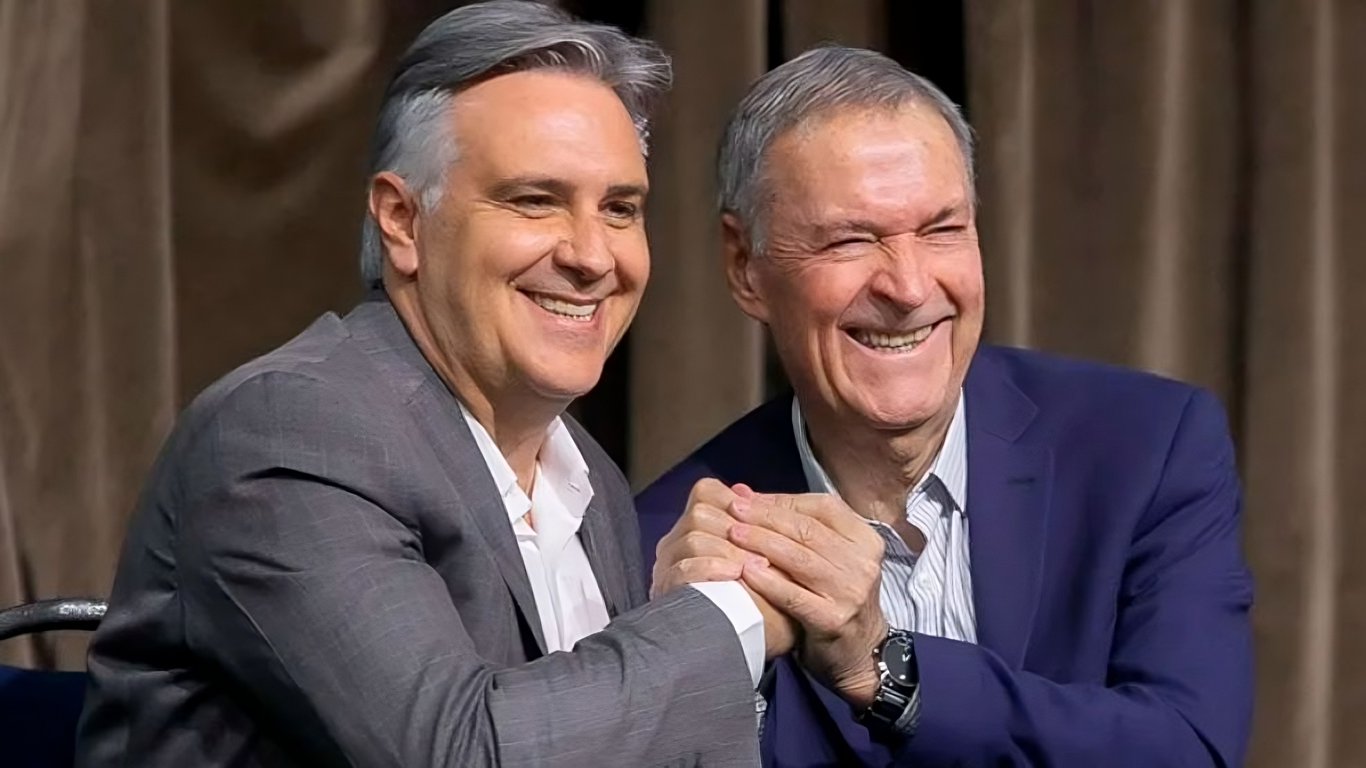 Llaryora y Schiaretti visitan Villa María para el cierre de Campaña