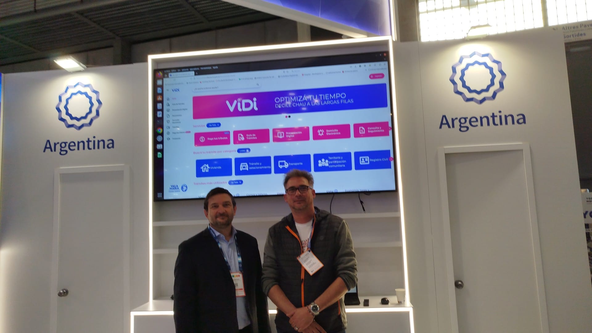 Villa María presentó su plataforma digital VIDI en Barcelona