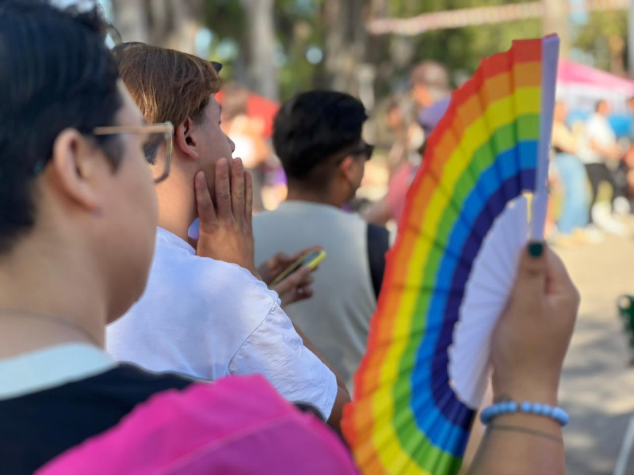 Villa Nueva celebró la 8° Marcha del Orgullo con una multitud en el Parque Yrigoyen