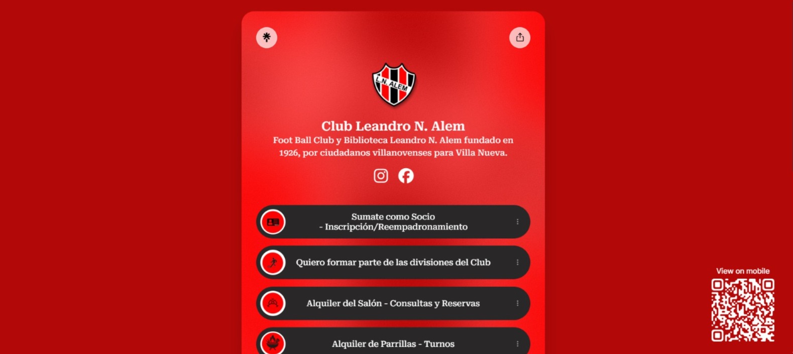 Alem actualizó su acceso a la información