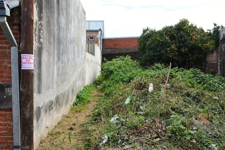 Villa María profundizará  el control sobre terrenos baldíos