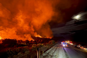 Incendios en el sur: estos son los números 