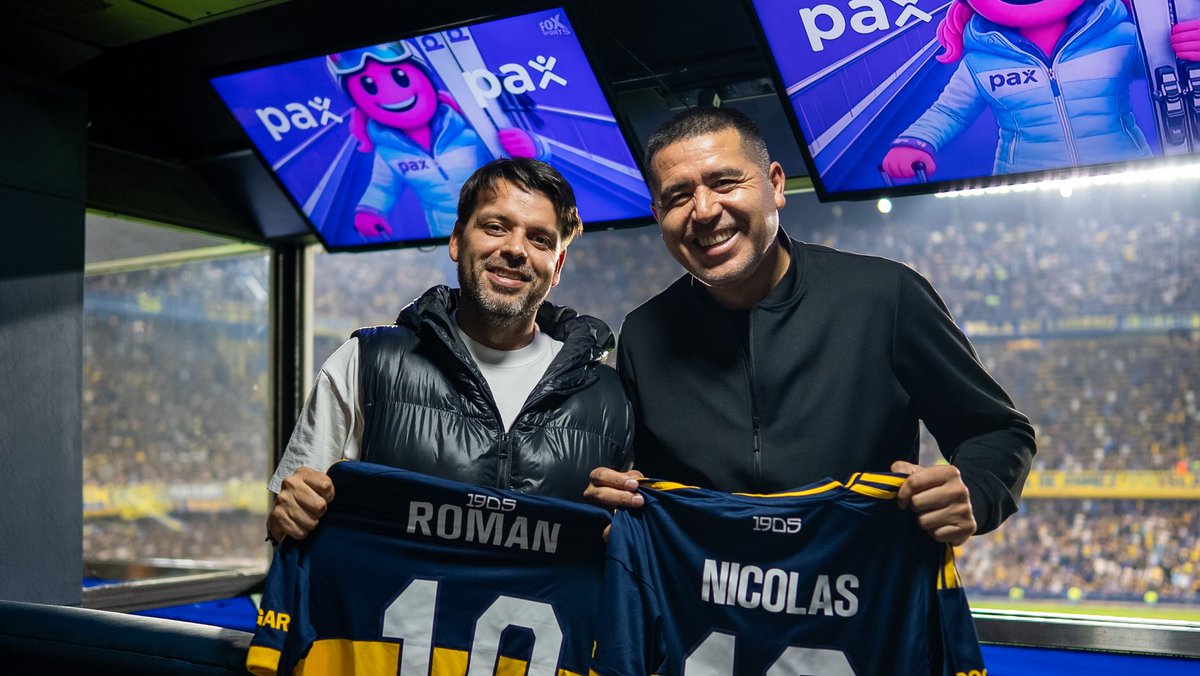Nico Sattler vivió una noche soñada en La Bombonera junto a Riquelme