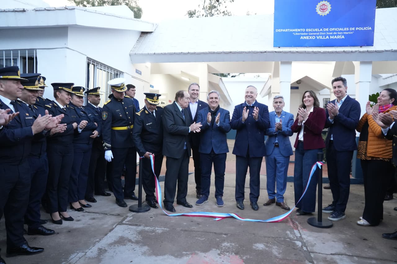 Visita de Llaryora a Villa María: lo más importante