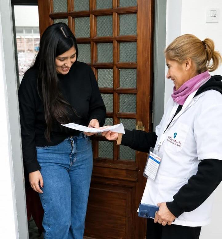 Comenzó una nueva encuesta en hogares de Villa María para relevar datos sociales y económicos