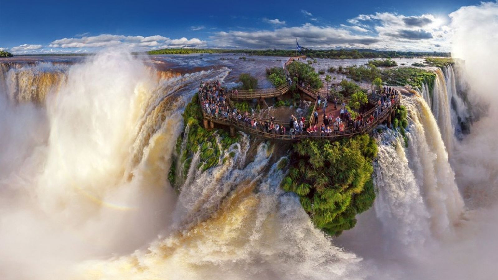 Las Cataratas del Iguazú ahora pueden verse en vivo desde cualquier lugar
